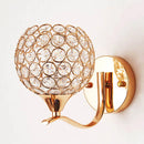 GobekUsa Crystal Wall Sconce: Elegant Bedroom Bedside Wall Light for Home Lighting