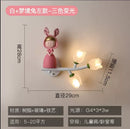 GobekUsa Kids' Room LED Wall Lamp - Cartoon Nursery Lighting Fixtures