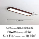GobekUsa LED Ceiling Lights: Modern Nordic Kitchen Study Living Room Dimmable Remote Control