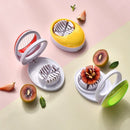 GobekUsa Egg Cutter Slicer Easy Slice Kitchen Tool Fruit Slices Purple Clean