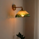 GobekUsa Japanese Style LED Glass Copper Wall Lamp Sconce for Restaurant, Bar, Bedroom, Bathroom