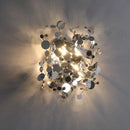GobekUsa Leaf Sequin Ceiling Chandelier for Modern Living Room, Restaurant, Bar, and Shop Window
