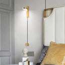 GobekUsa Black Gold Rotating LED Wall Lamp for Bedroom & Living Room