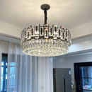 GobekUsa Crystal Chandelier: Modern Elegant Lighting for Living Room, Bedroom, Kitchen