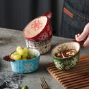 GobekUsa Japanese Style Hand-painted Seasoning Dishes & Soy Sauce Bowls