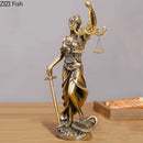 GobekUsa Justice Goddess Resin Sculpture - Room Aesthetic Decor