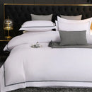 GobekUsa Brushed Hotel Style Bedding Sets - Solid Color Duvet Set, Skin Friendly, Single Double