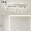 GobekUsa LED Ring Chandelier with Remote Control - Modern Ceiling Lamp for Home Décor