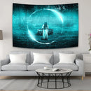 GobekUsa Bohemian Sadakos Wall Tapestry: Scary Halloween Room Decor Fabric Tapestry