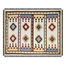GobekUsa Geometric Cotton Knitted Sofa Blanket & Tapestry