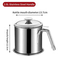 GobekUsa Deep Fryer Pot with Strainer, Kitchen Cooking Tool for Frying Chicken and French Fries