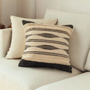 GobekUsa Geometric Tufted Tufted Cushion Cover Set 45x45cm, Moroccan Style Handmade