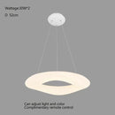 GobekUsa Cloud LED Pendant Light for Home Office Decor - Creative Circular Hanging Lamp