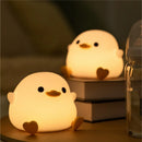 GobekUsa Duck Silicone Night Light with Touch Sensor & Timer
