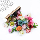GobekUsa Artificial Plants Decorative Flowers Brooch for DIY Home Christmas Decor