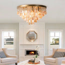 GobekUsa Crystal LED Ceiling Lamps: Modern Chandeliers for Home Decor & Elegant Lighting