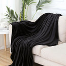 GobekUsa Cozy Flannel Warm Blanket: Soft Plush Coral Fleece Bed Cover & Shawl