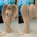 GobekUsa Angel Wing Girl Resin Statue for Home Decor