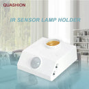 GobekUsa Infrared Motion Sensor E27 Holder: Adjustable Time & Sensitivity
