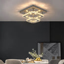 GobekUsa Crystal Ceiling Chandelier: Modern LED Dining Room Pendant Light by GobekUsa