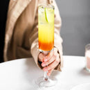 GobekUsa Bubble Champagne Glasses Set of 2 - Creative Goblets for Cocktail Parties