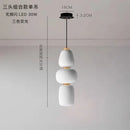 GobekUsa Glass Ball Pendant Light: Modern Milky White LED Hanging Lamp for Dining Table