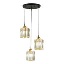 GobekUsa Crystal Trio Pendant Light for Modern Spaces