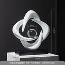 GobekUsa Abstract Resin Sculpture Figurine for Home Decor & Table Centerpiece