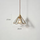 GobekUsa Glass Copper LED Pendant Lights: Modern Nordic Lighting for Home, Dining, & Restaurant