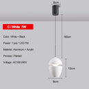 GobekUsa LED Pendant Lights: Modern Chandeliers for Bedroom, Kitchen, and Bathroom