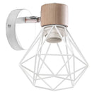 GobekUsa Iron Wood LED Wall Lamp for Indoor Home Decoration
