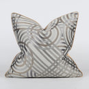 GobekUsa Jacquard High-end Cushion Cover 45x45cm Black Gold Decorative Pillowcase