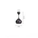 GobekUsa Gold Geometric Water Drop Candlestick Holder Desktop Storage Wedding Centerpieces