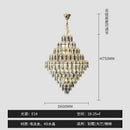 GobekUsa Designer LED Crystal Chandelier for Luxury Villas, Hotels & Restaurants
