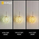 GobekUsa Crystal Ball Pendant Chandelier for Bedroom Bar Deco