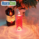 GobekUsa Crystal Rose Dioptric LED Night Light for Bedroom Dinner Dating Party