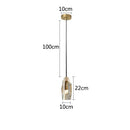 GobekUsa Crystal Copper Chandelier: Elegant American Design for Living Room, Bedroom, and Study