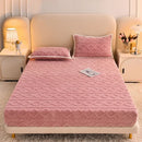 GobekUsa Cozy Tafu Fleece Queen Bed Sheet with Elastic Band