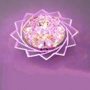 GobekUsa Lotus Crystal LED Ceiling Lamp, Nordic Brights, Modern Style