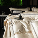 GobekUsa Luxe Champagne Bedding Set in Silky Egyptian Cotton - Queen King Sizes