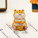 GobekUsa Lucky Tiger Figurine | New Year Fortune Symbol Home Decor Miniature