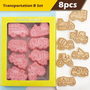 GobekUsa Engineering Truck Cookie Cutters Set