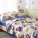 GobekUsa Bear Quilt & Pillowcase Set - Soft & Breathable Summer Bedding