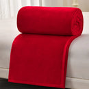 GobekUsa Cozy Flannel Blanket: Multi-Functional Sofa Cover for Adults