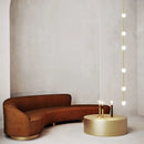 GobekUsa Linear Glass Art Chandelier | Minimalist Black/Gold | 5/6/7/8 Heads Creative Design