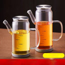 GobekUsa Glass Condiment Bottle Set for Kitchen Seasonings and BBQ, 3-Piece