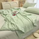 GobekUsa Cooling Massage Blanket for Home Double Single Bed Comforter