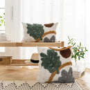 GobekUsa Bohemian Loop Plush Cushion Cover for Living Room Sofa