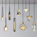 GobekUsa Crystal LED Pendant Lights for Home Decor Lighting