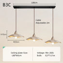 Japanese Wabi-Sabi Cream Wood Pendant Light